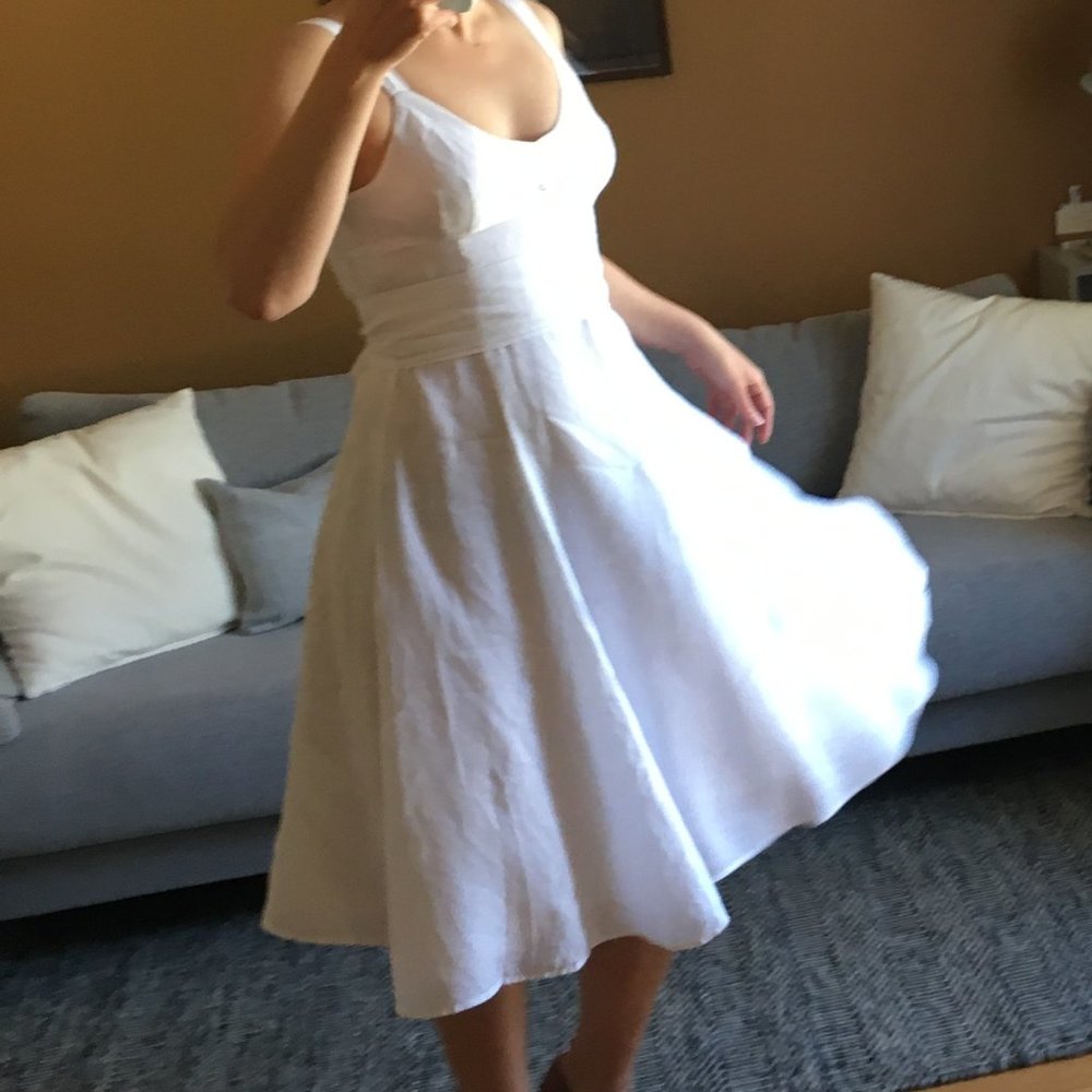 Beautiful Italian Linen Dress